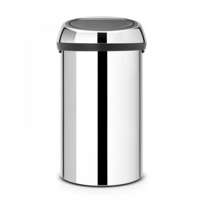 Afbeelding - Brabantia-Touch-Bin-XXL-afvalverzamelaar-60-l-Brilliant-Steel-jpg
